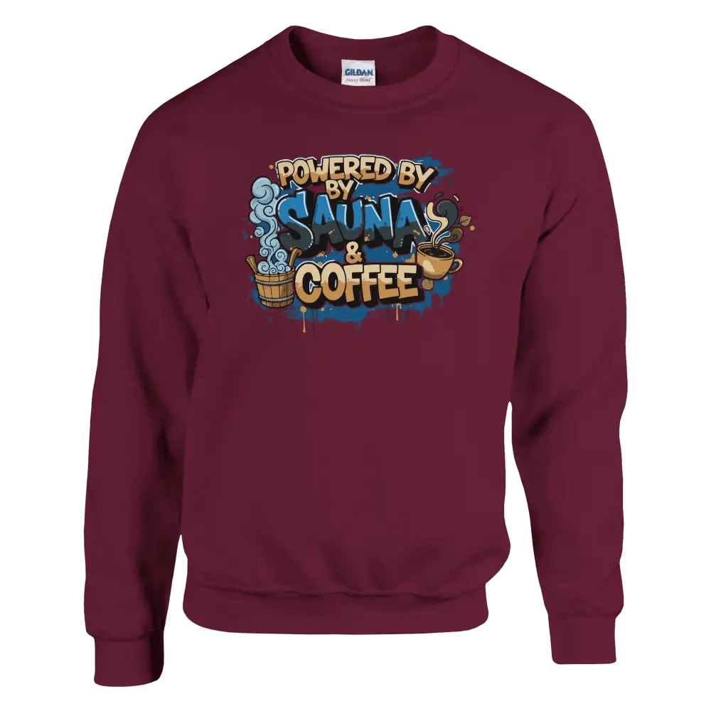 Powered By Sauna & Coffee - Sweatshirt - Rather Be In Finland
