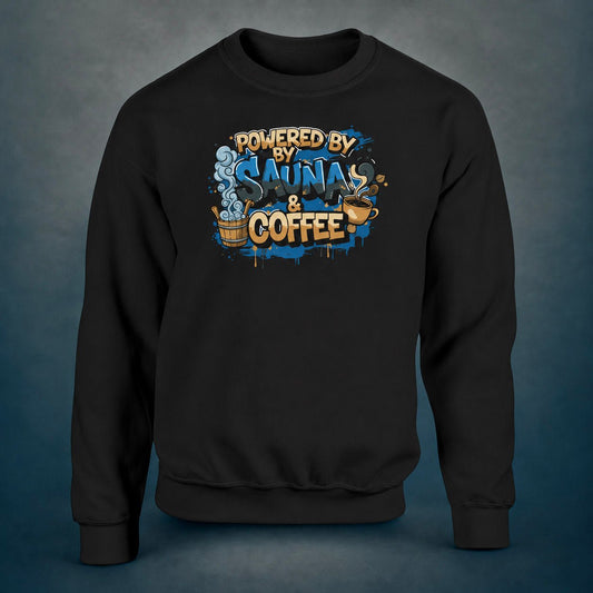 Powered By Sauna & Coffee - Sweatshirt - Rather Be In Finland