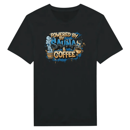 Powered By Sauna & Coffee - T-shirt - Rather Be In Finland