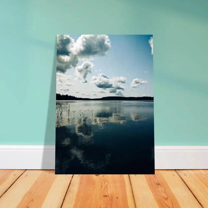 Quiet Reflections on a Finnish Lake - Poster - Rather Be In Finland
