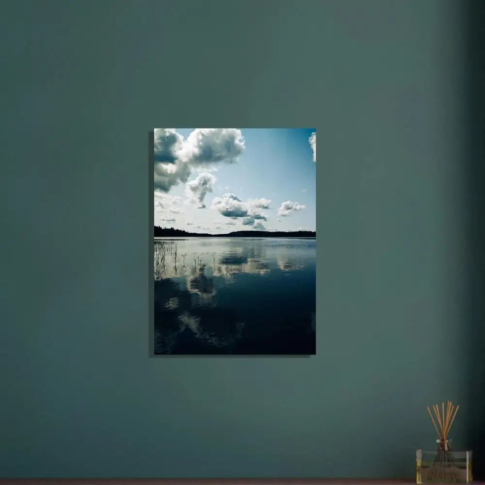 Quiet Reflections on a Finnish Lake - Poster - Rather Be In Finland