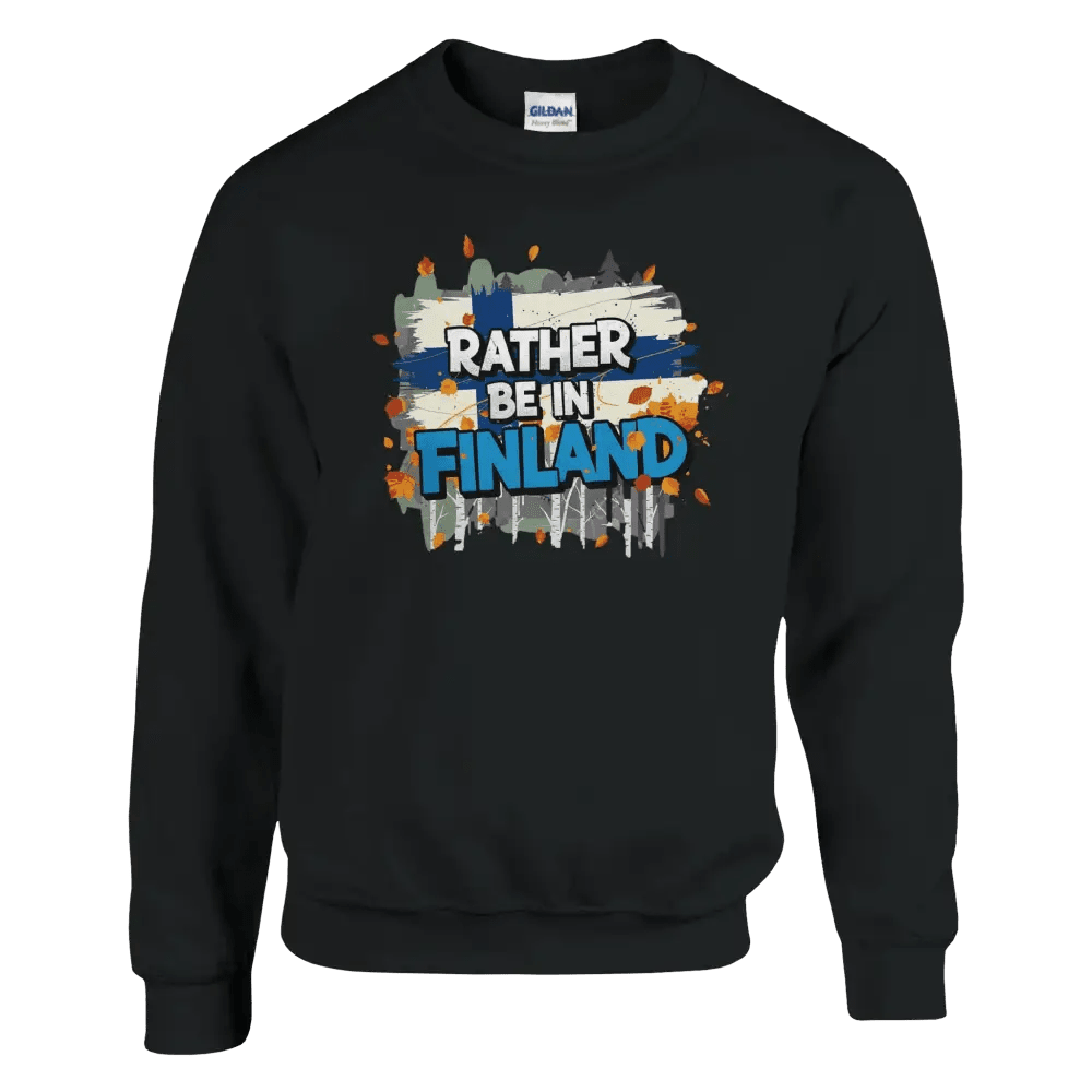 Rather Be In Finland Autumn Edition - Sweatshirt - Rather Be In Finland