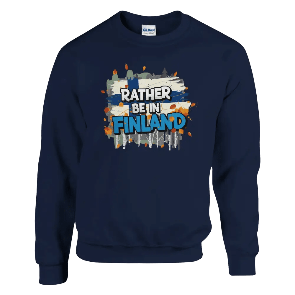Rather Be In Finland Autumn Edition - Sweatshirt - Rather Be In Finland
