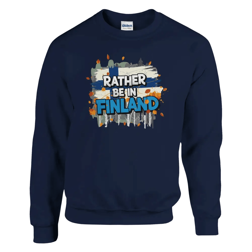 Rather Be In Finland Autumn Edition - Sweatshirt - Rather Be In Finland