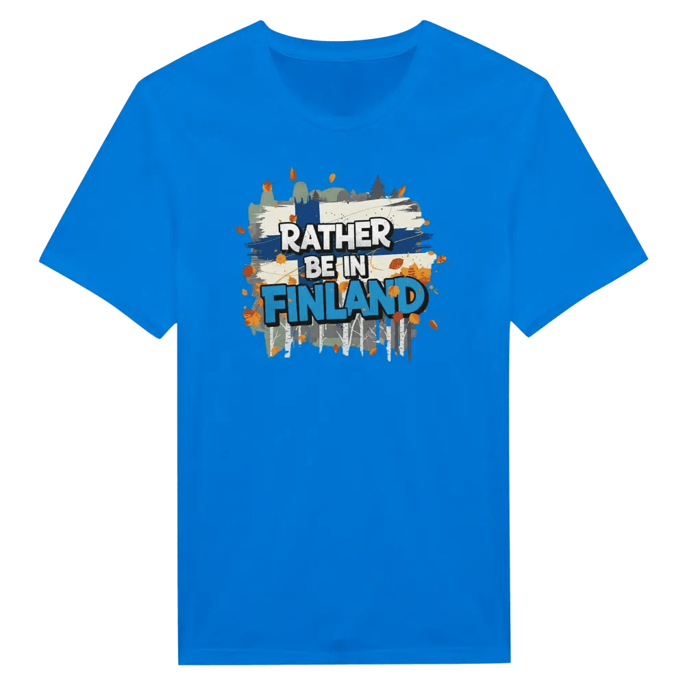 Rather Be In Finland Autumn Edition - T-shirt - Rather Be In Finland