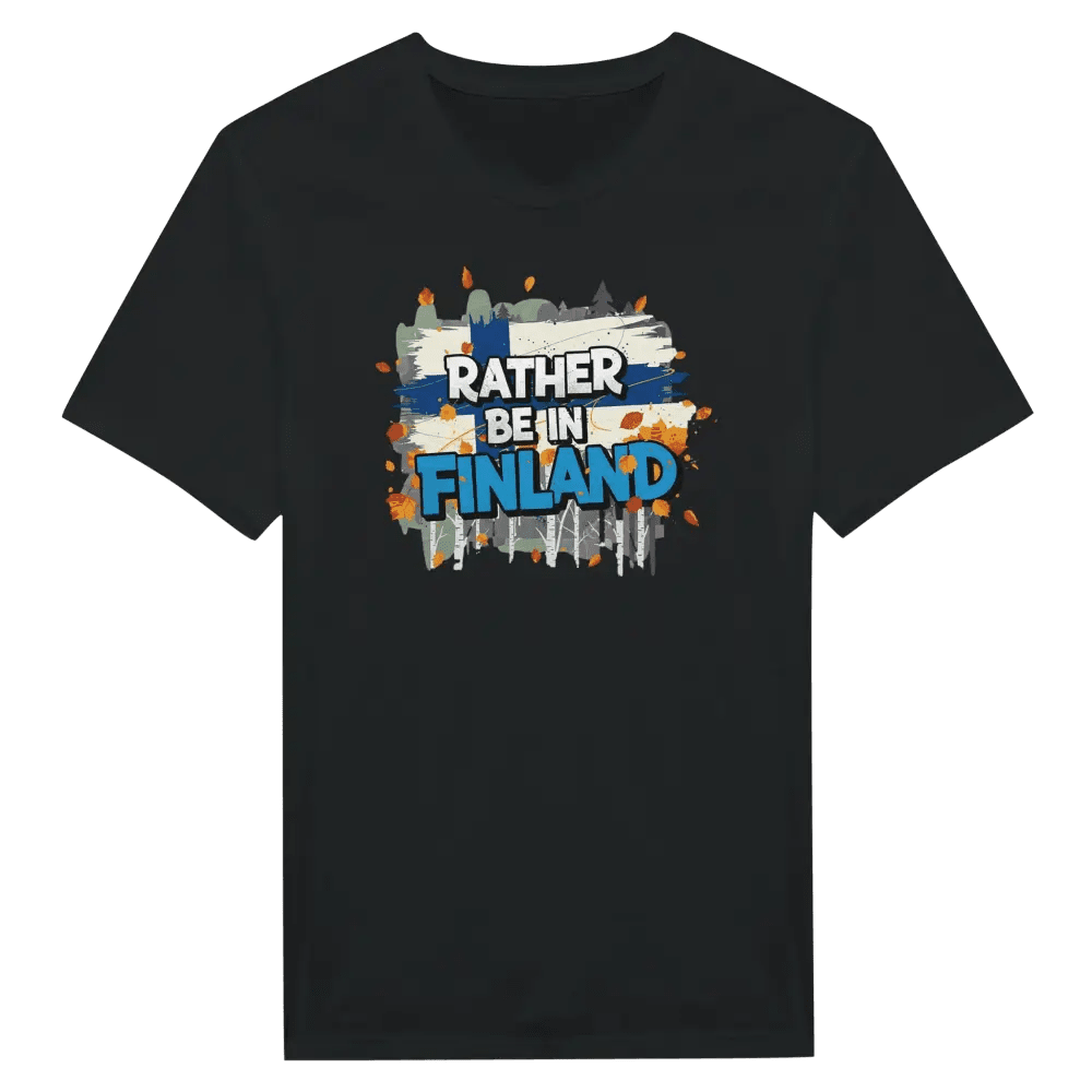 Rather Be In Finland Autumn Edition - T-shirt - Rather Be In Finland