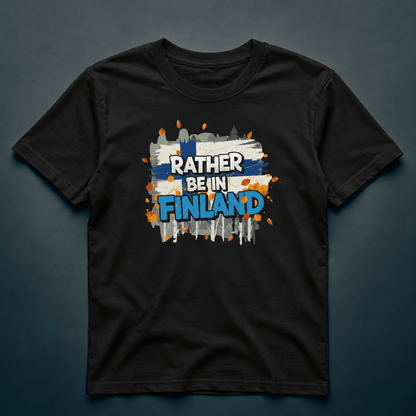 Rather Be In Finland Autumn Edition - T-shirt - Rather Be In Finland