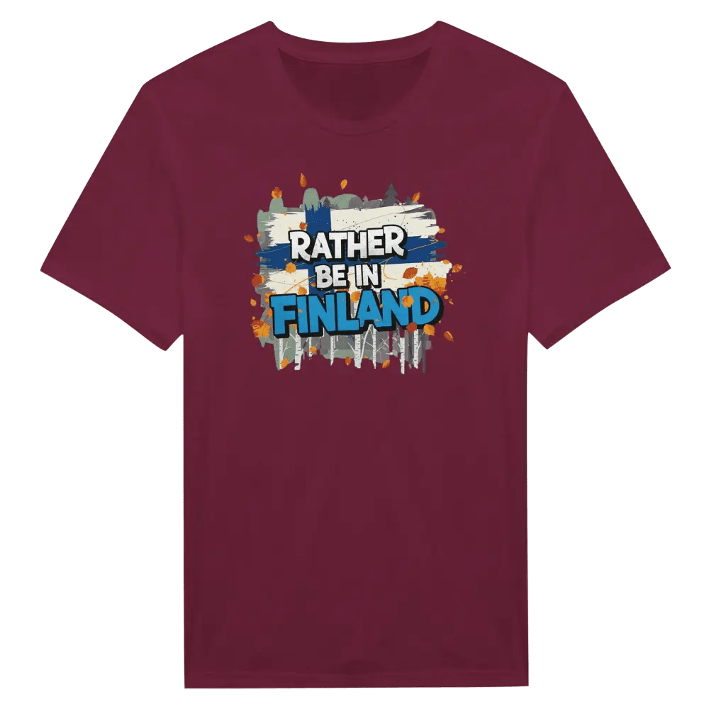 Rather Be In Finland Autumn Edition - T-shirt - Rather Be In Finland