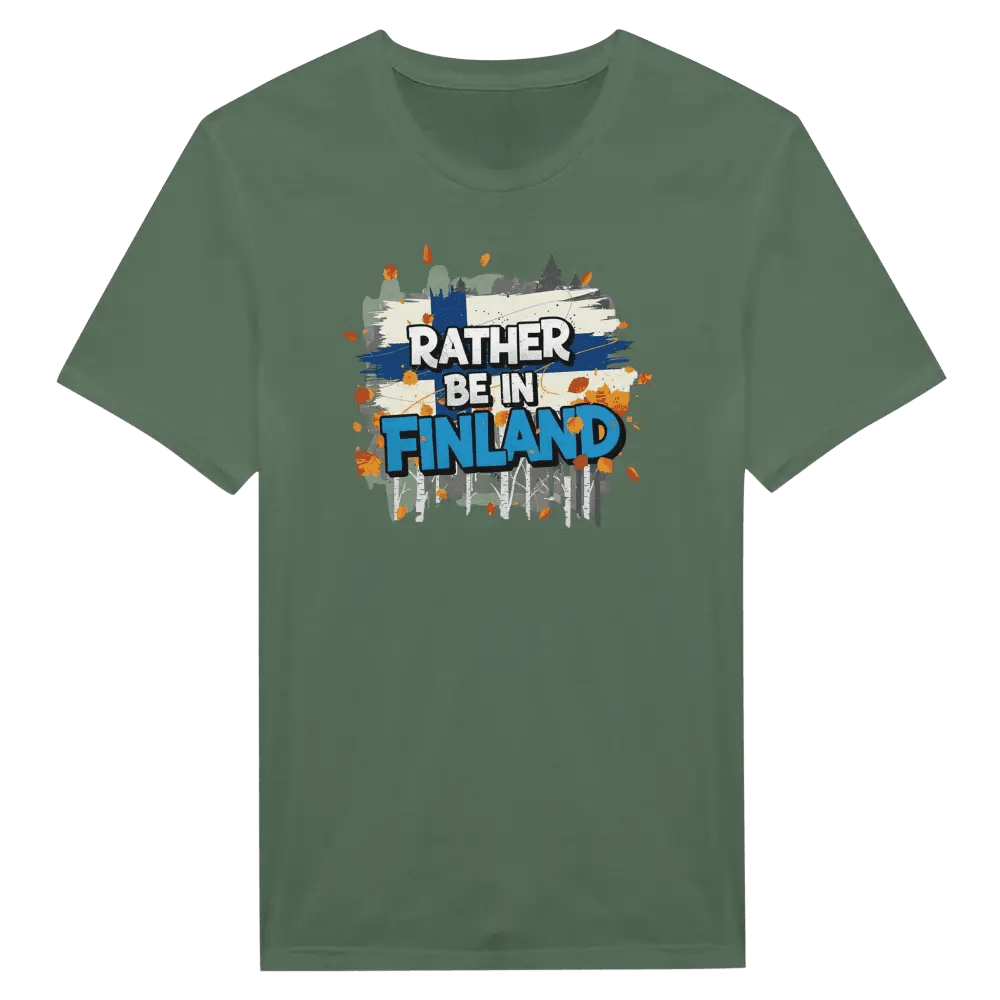 Rather Be In Finland Autumn Edition - T-shirt - Rather Be In Finland