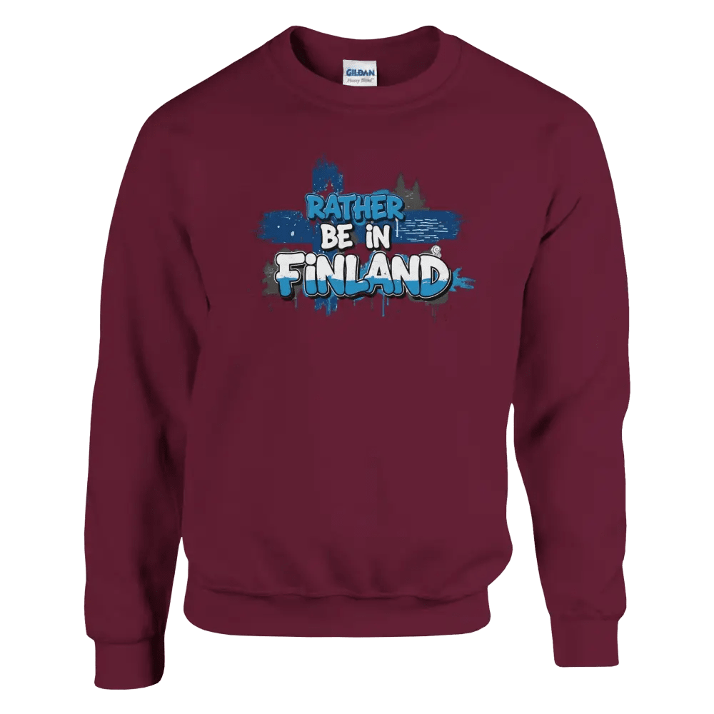 Rather Be In Finland - Sweatshirt - Rather Be In Finland