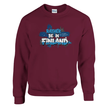 Rather Be In Finland - Sweatshirt - Rather Be In Finland