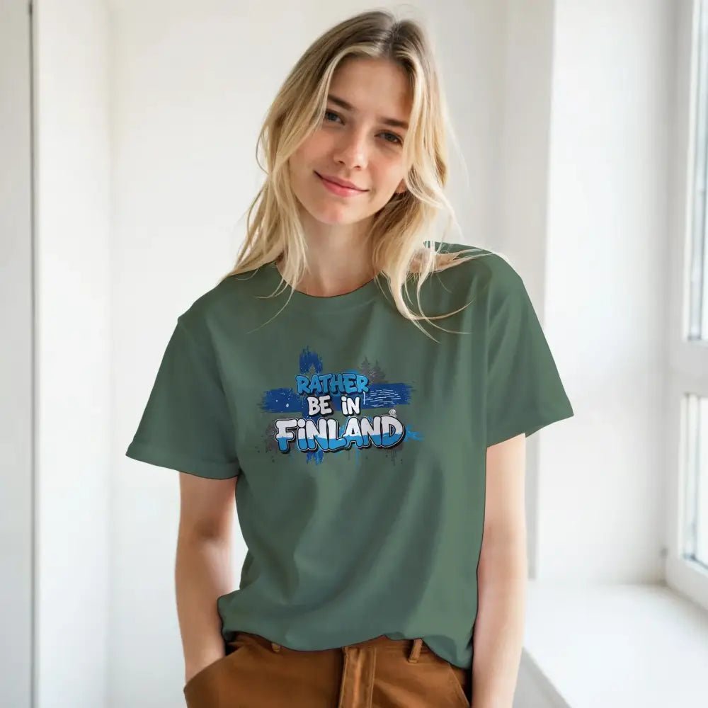 Rather Be In Finland - T-shirt - Rather Be In Finland