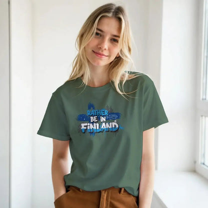 Rather Be In Finland - T-shirt - Rather Be In Finland