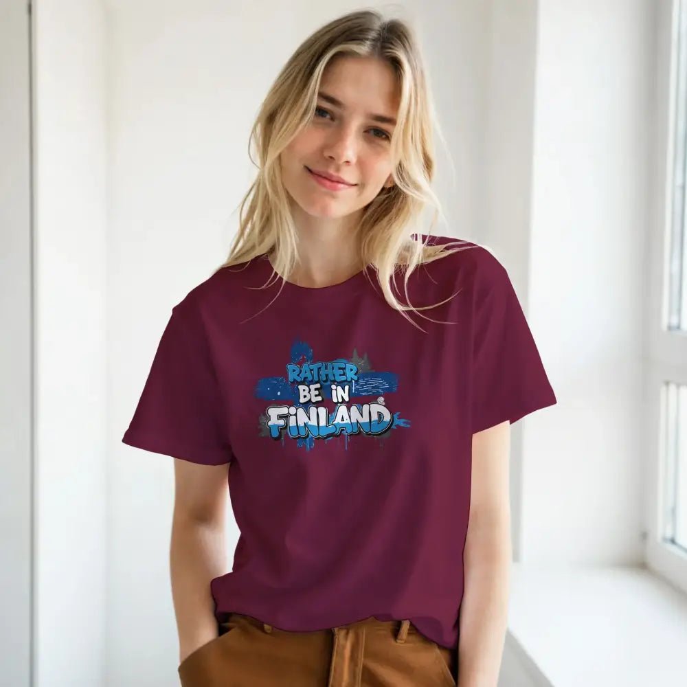 Rather Be In Finland - T-shirt - Rather Be In Finland