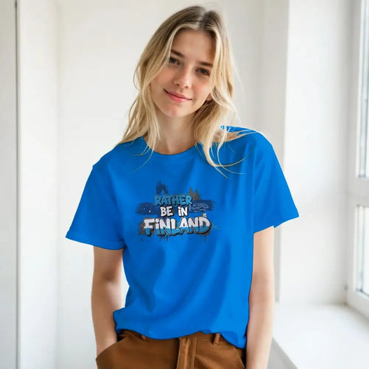 Rather Be In Finland - T-shirt - Rather Be In Finland