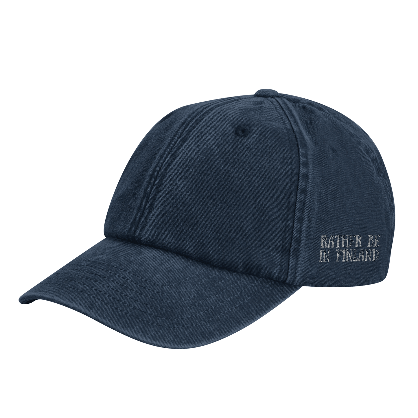 Rather Be In Finland - Vintage Cotton Dad Hat - Rather Be In Finland