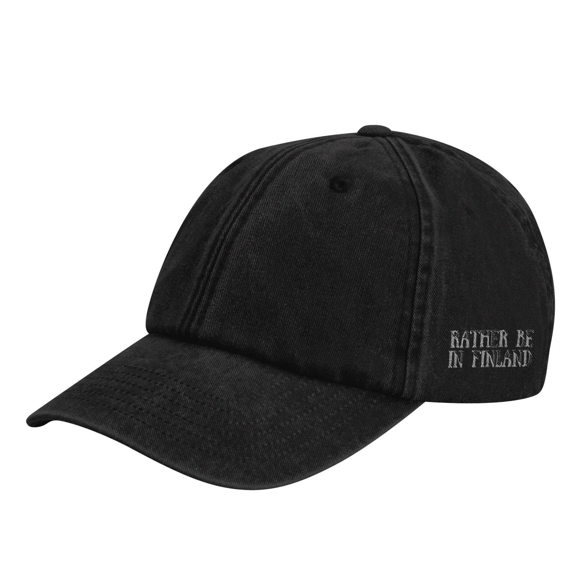Rather Be In Finland - Vintage Cotton Dad Hat - Rather Be In Finland