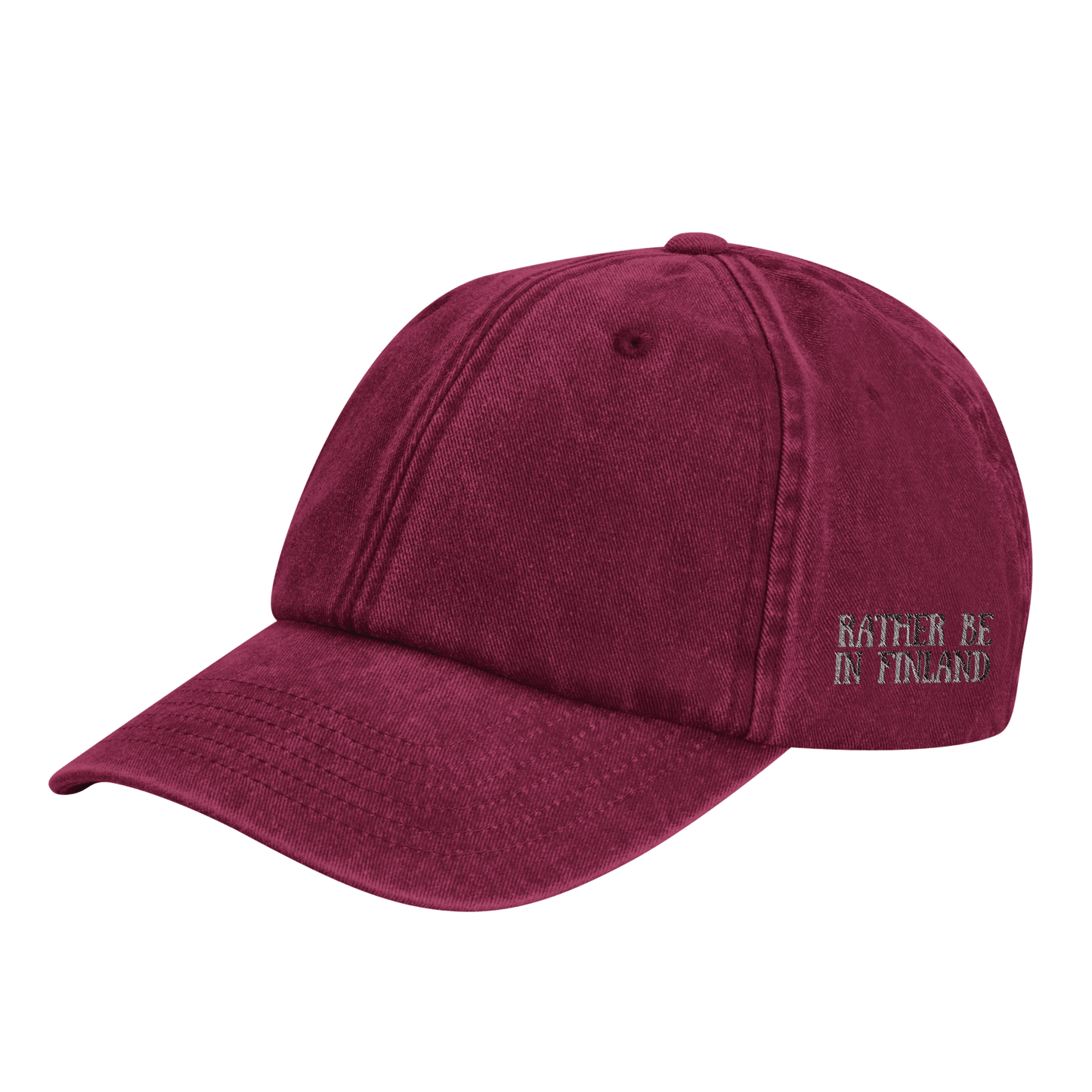 Rather Be In Finland - Vintage Cotton Dad Hat - Rather Be In Finland
