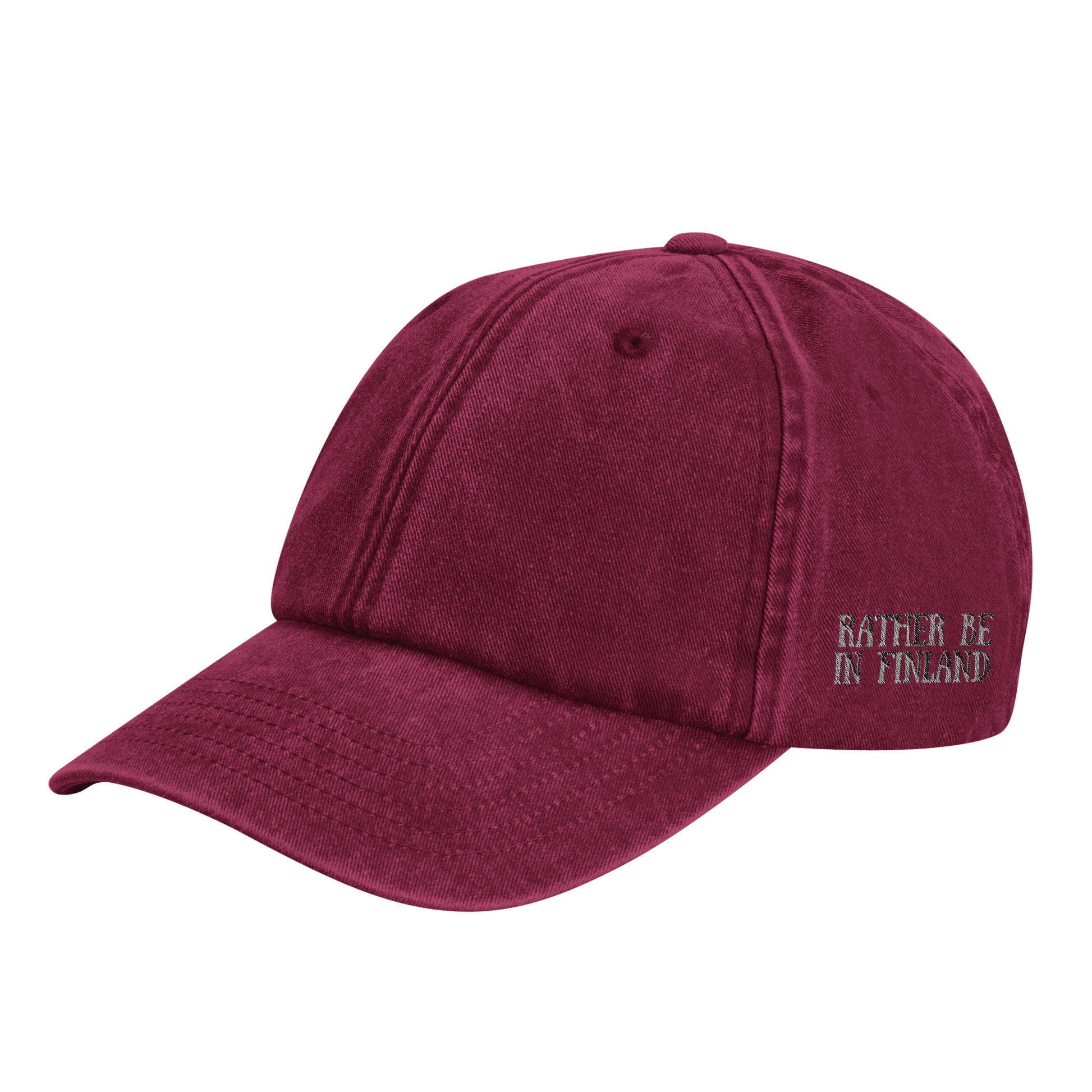 Rather Be In Finland - Vintage Cotton Dad Hat - Rather Be In Finland