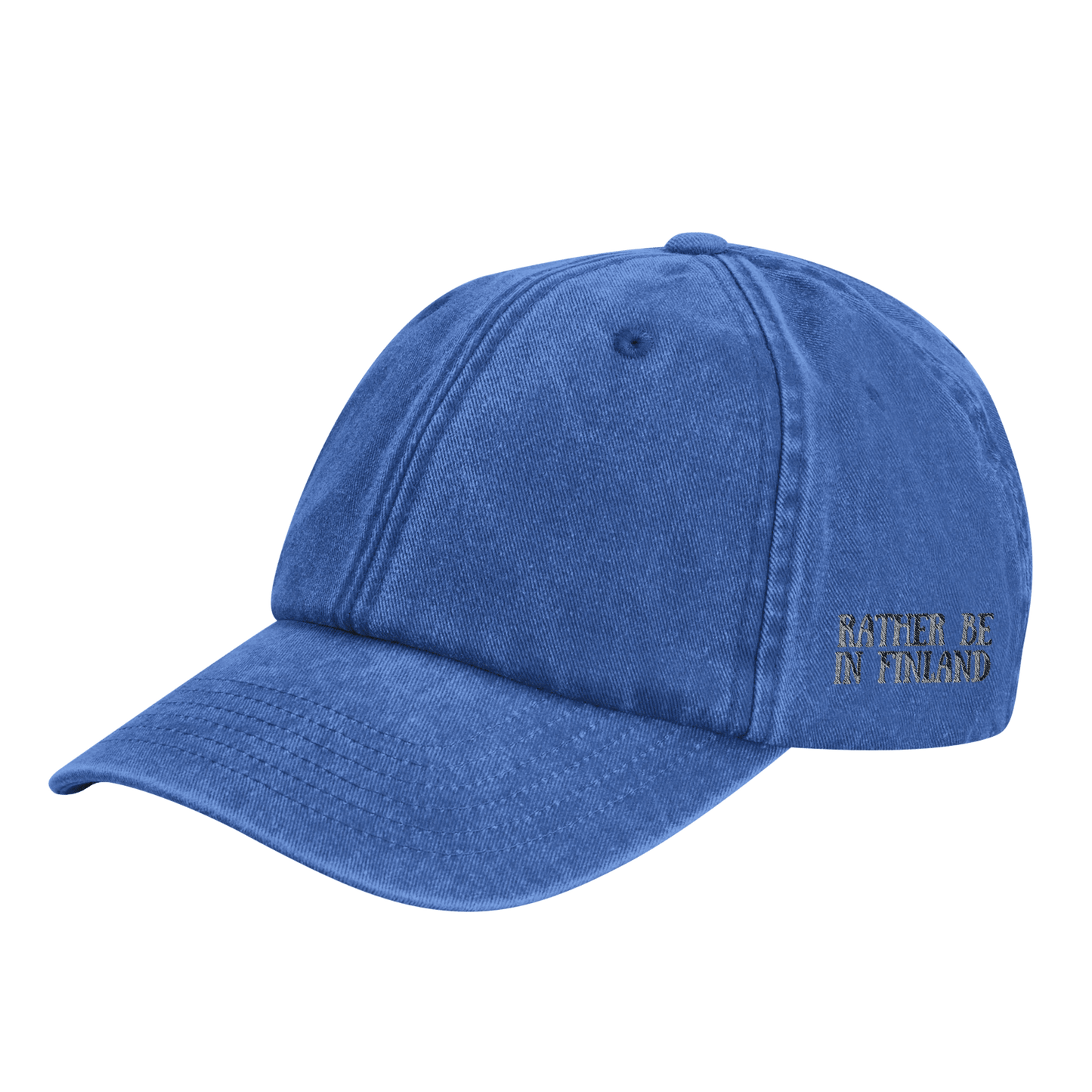 Rather Be In Finland - Vintage Cotton Dad Hat - Rather Be In Finland