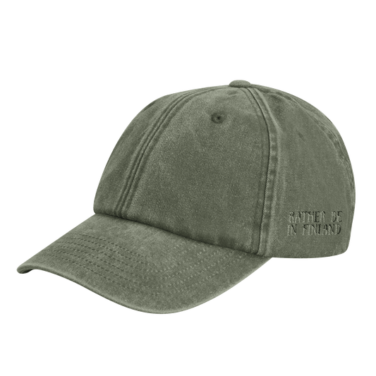 Rather Be In Finland - Vintage Cotton Dad Hat - Rather Be In Finland