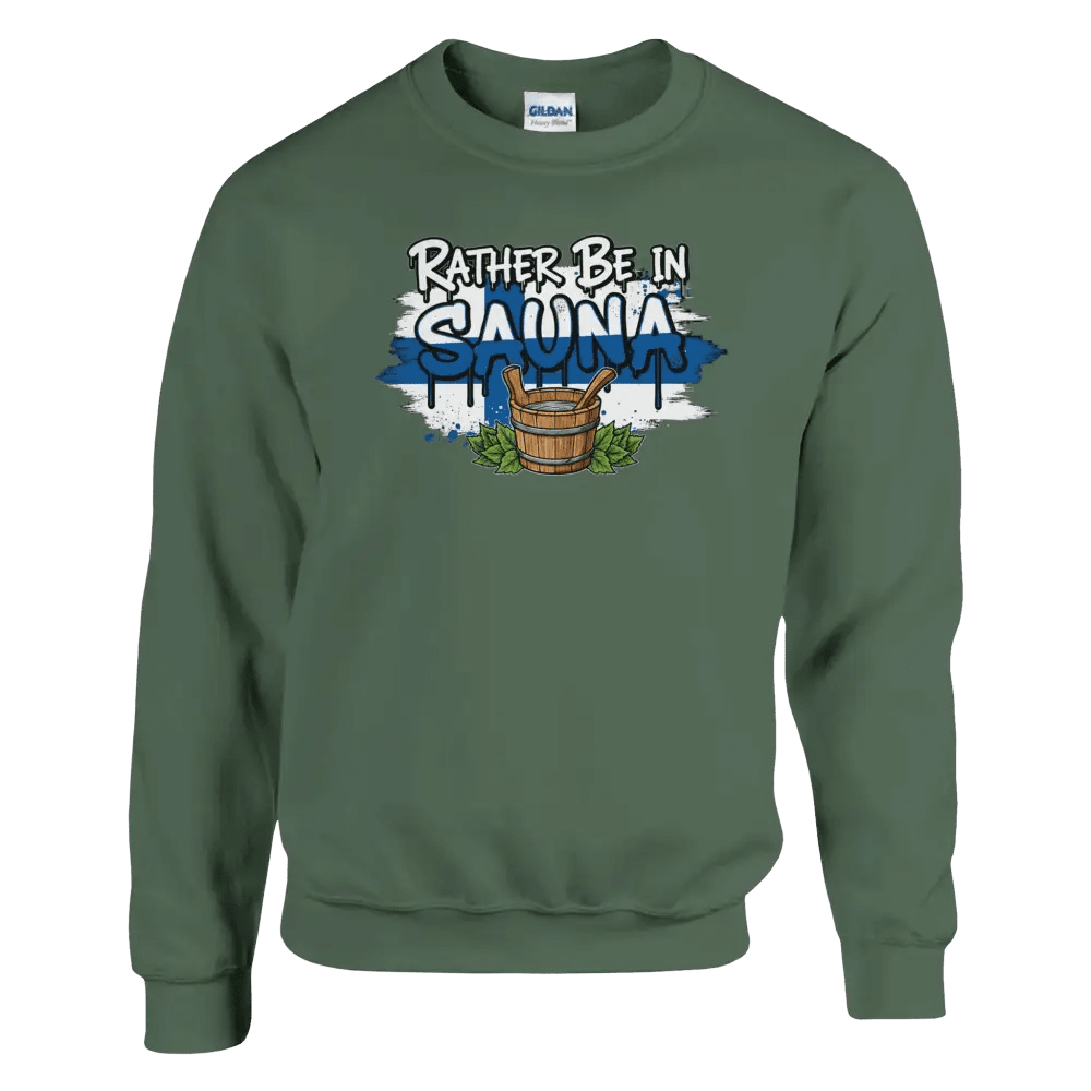 Rather Be In Sauna - Sweatshirt - Rather Be In Finland