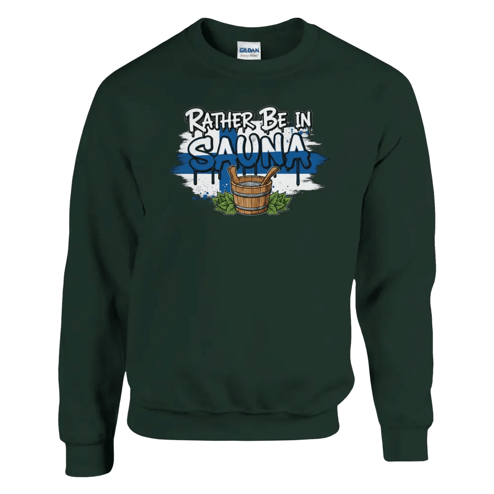 Rather Be In Sauna - Sweatshirt - Rather Be In Finland