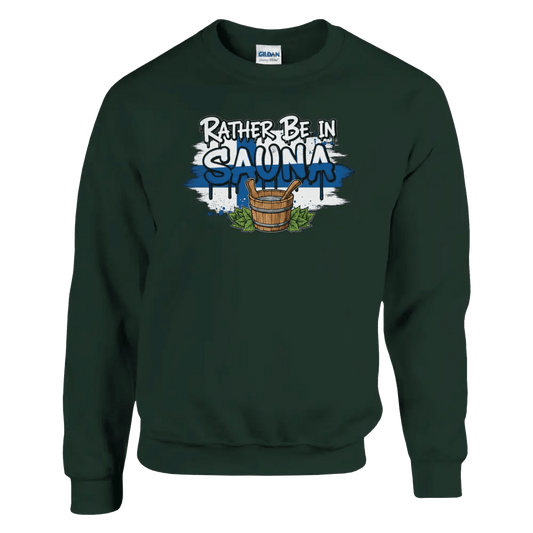 Rather Be In Sauna - Sweatshirt - Rather Be In Finland