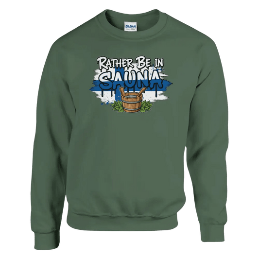 Rather Be In Sauna - Sweatshirt - Rather Be In Finland