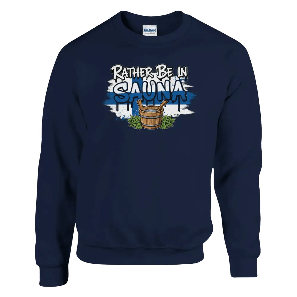 Rather Be In Sauna - Sweatshirt - Rather Be In Finland