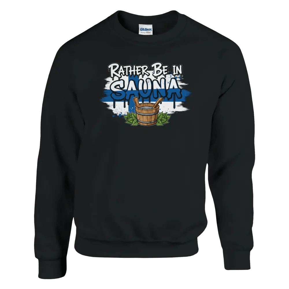 Rather Be In Sauna - Sweatshirt - Rather Be In Finland