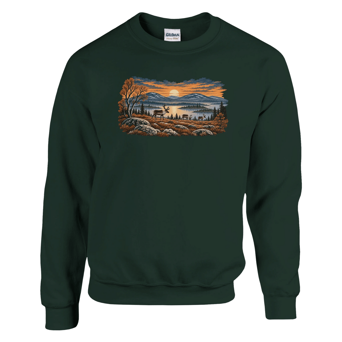 Reindeer in the Fells - Sweatshirt - Rather Be In Finland