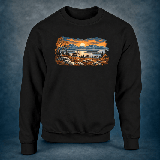 Reindeer in the Fells - Sweatshirt - Rather Be In Finland