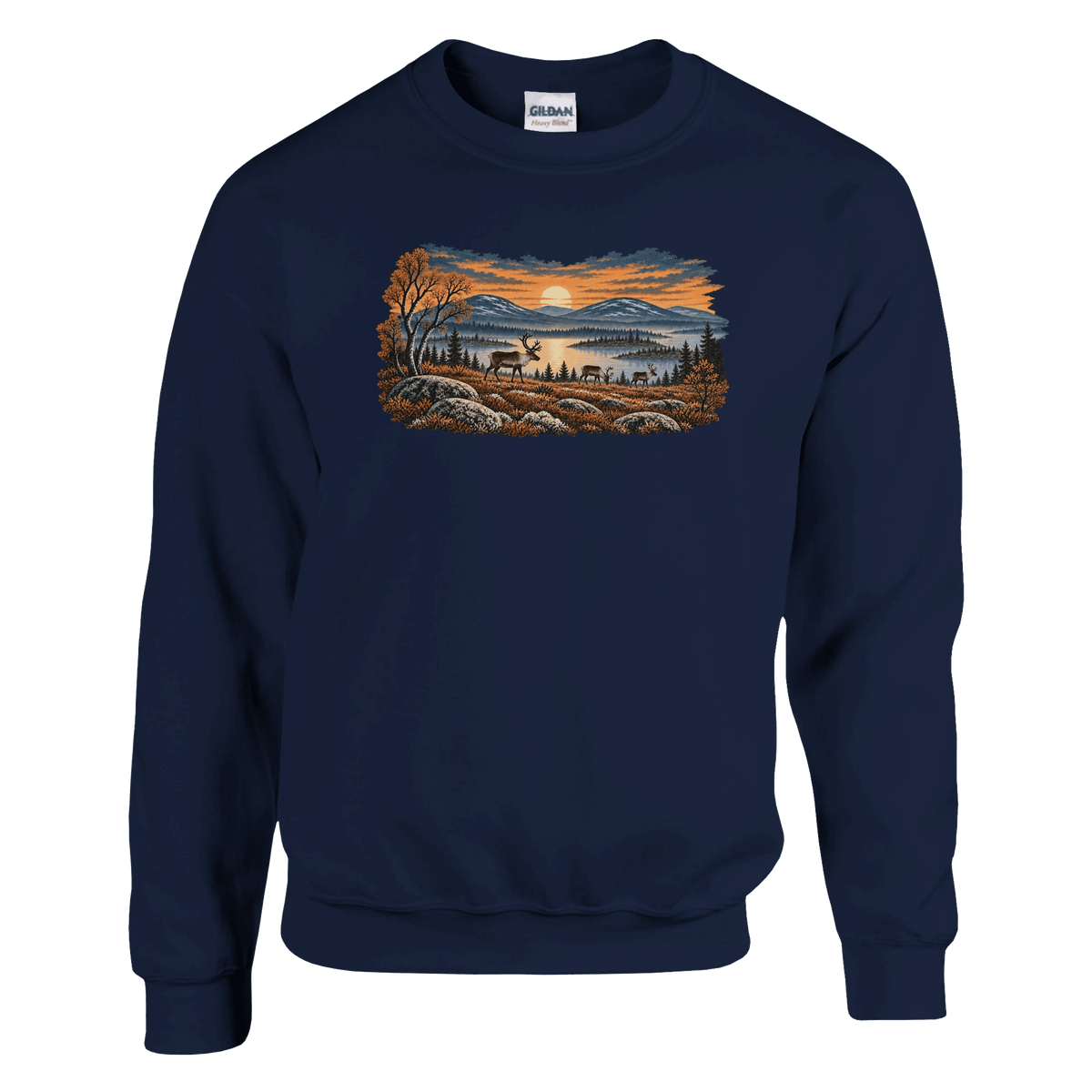 Reindeer in the Fells - Sweatshirt - Rather Be In Finland