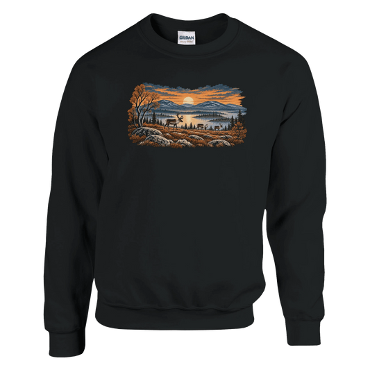 Reindeer in the Fells - Sweatshirt - Rather Be In Finland