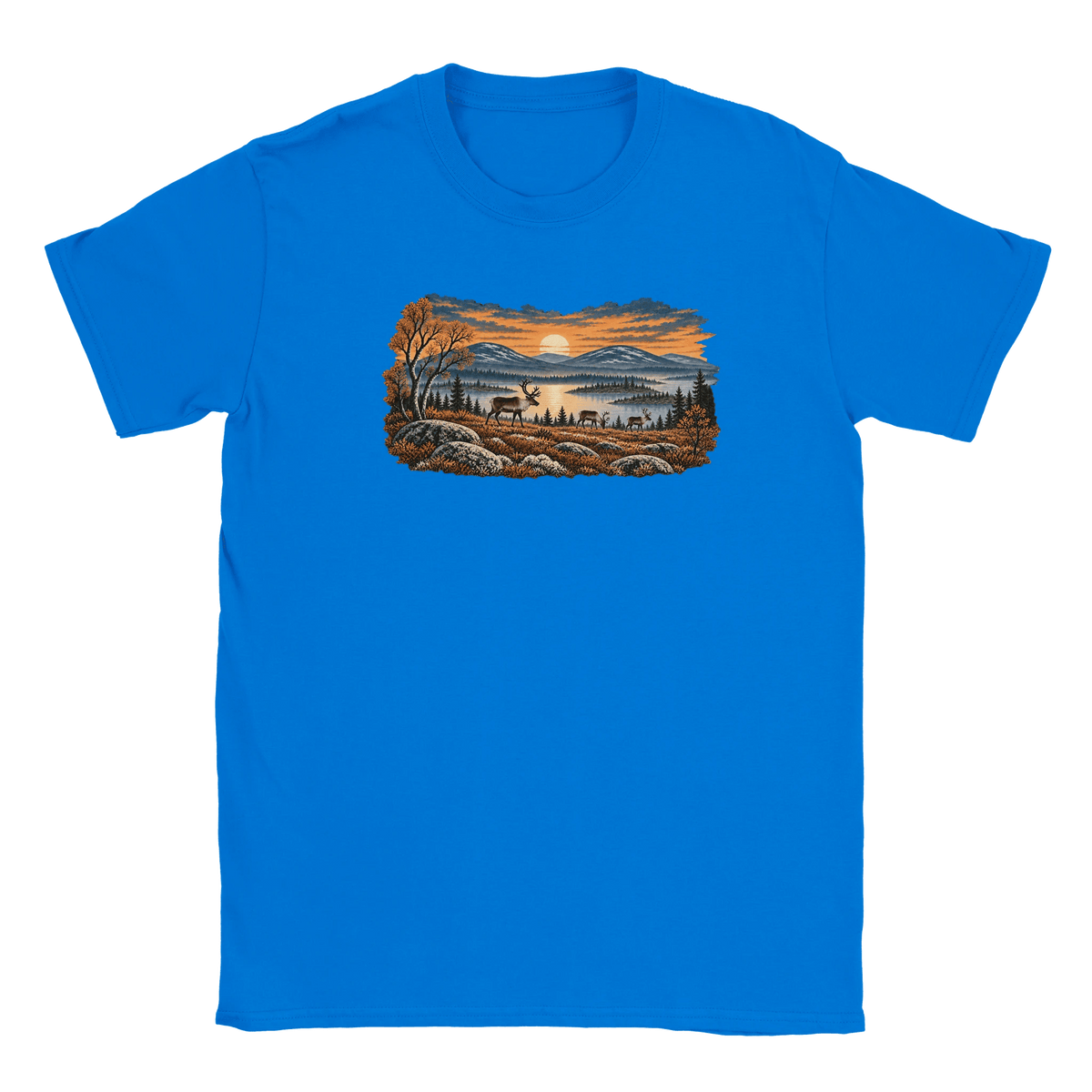 Reindeer in the Fells - T-shirt - Rather Be In Finland