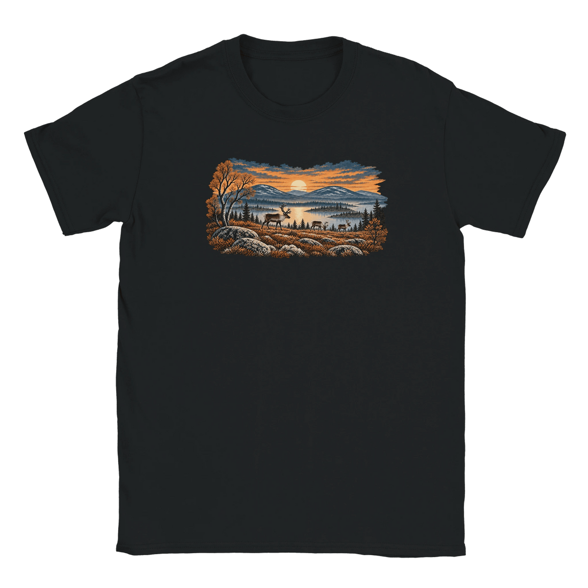 Reindeer in the Fells - T-shirt - Rather Be In Finland