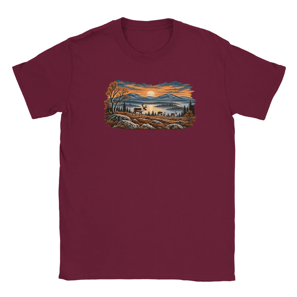 Reindeer in the Fells - T-shirt - Rather Be In Finland