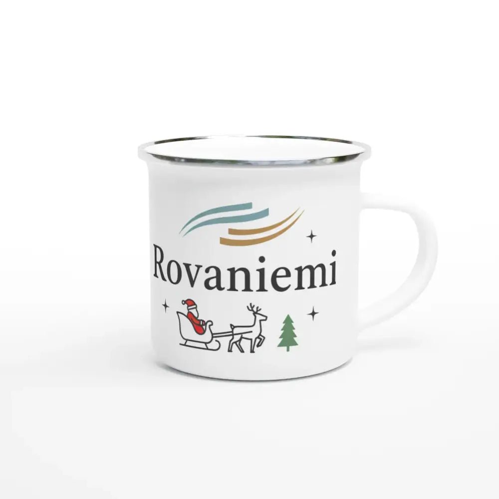 Rovaniemi - Authentic Finnish Enamel Mug - Rather Be In Finland