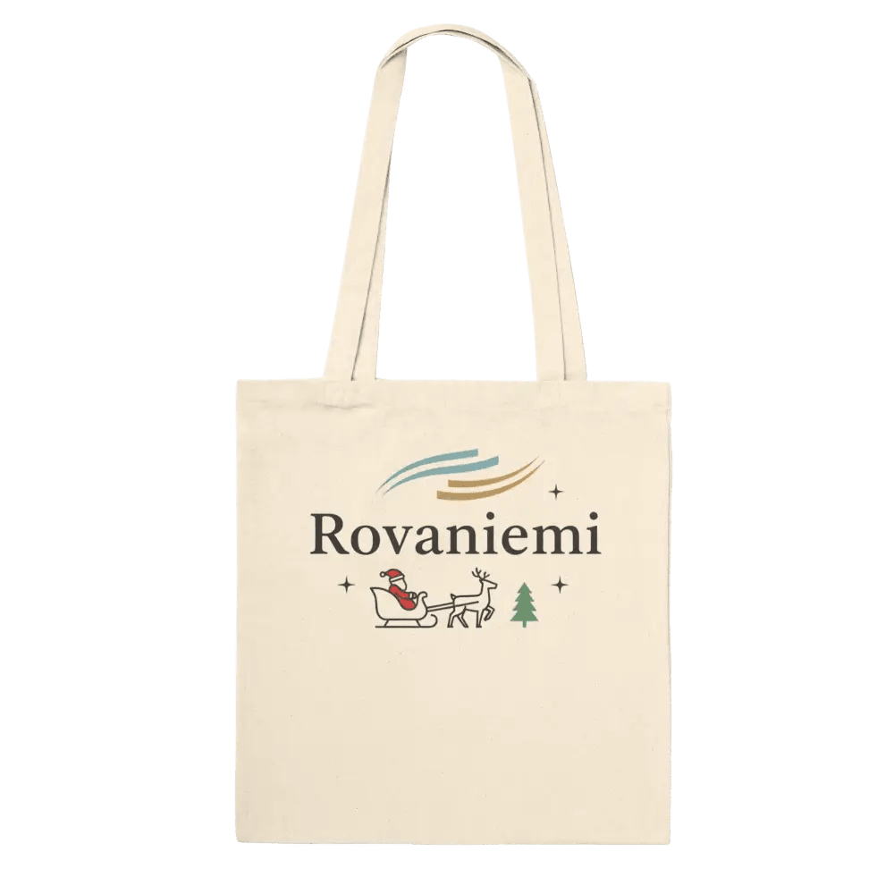 Rovaniemi - Premium Finnish Tote Bag - Rather Be In Finland