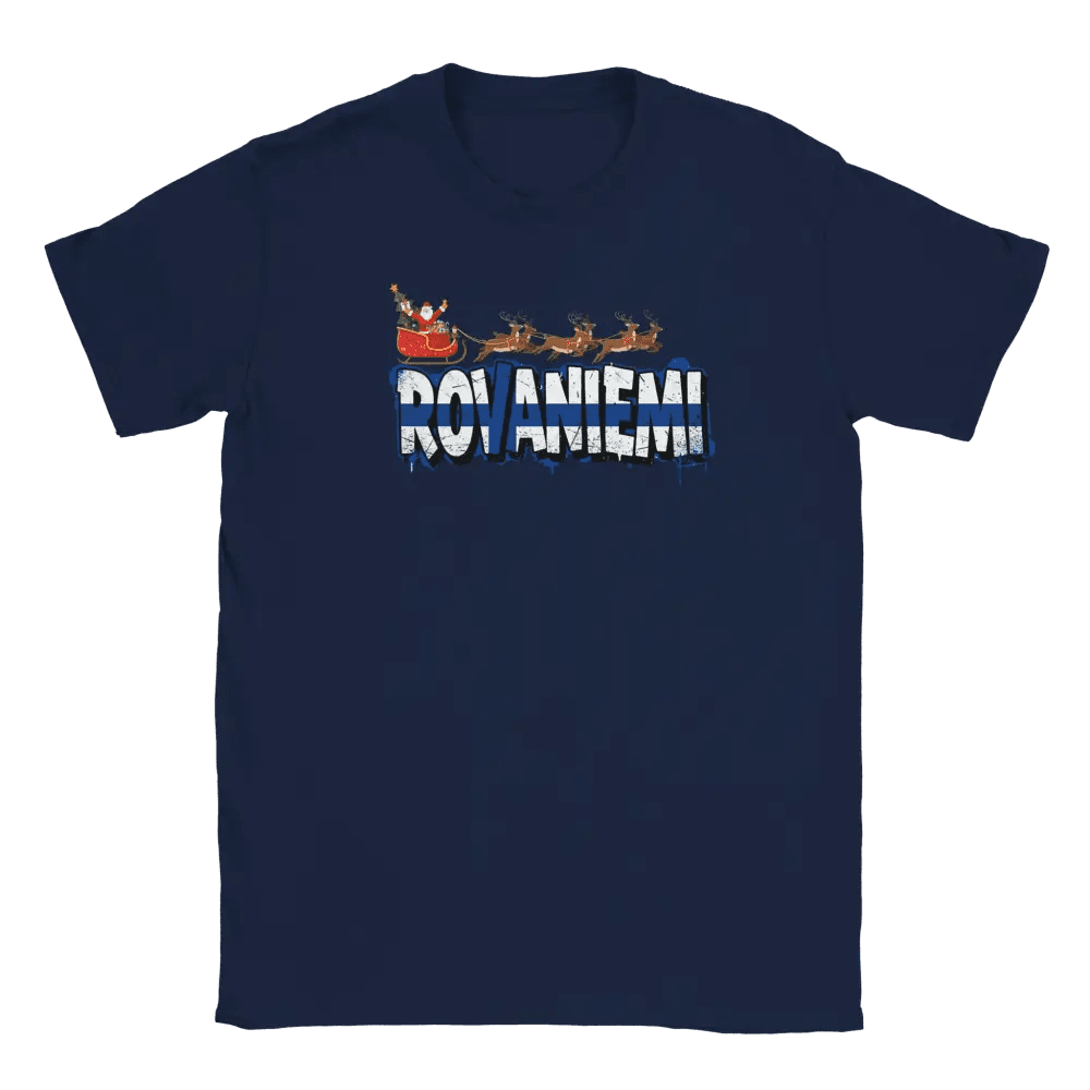 Rovaniemi Santa Sleigh - T-shirt - Rather Be In Finland