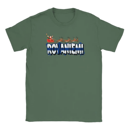 Rovaniemi Santa Sleigh - T-shirt - Rather Be In Finland