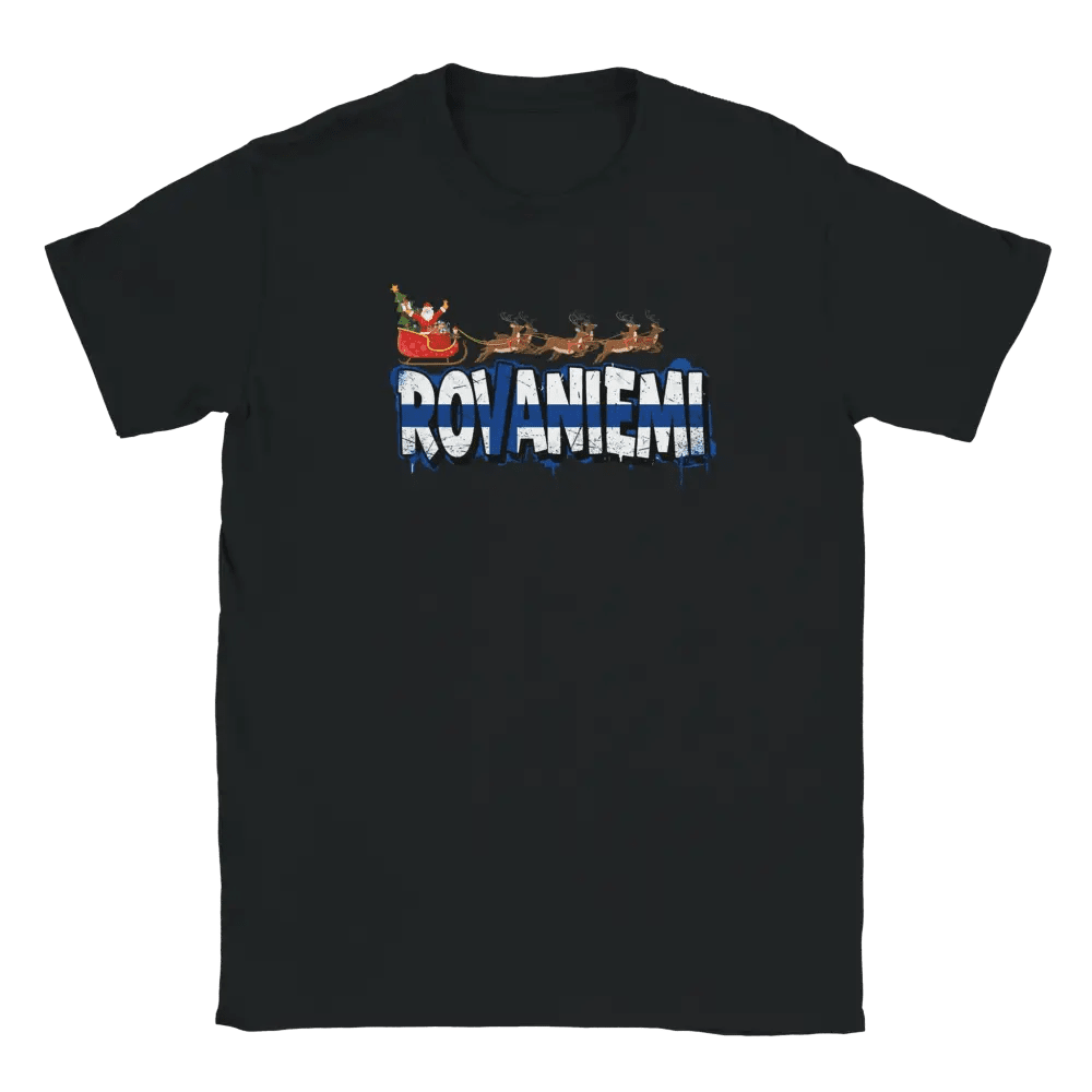 Rovaniemi Santa Sleigh - T-shirt - Rather Be In Finland