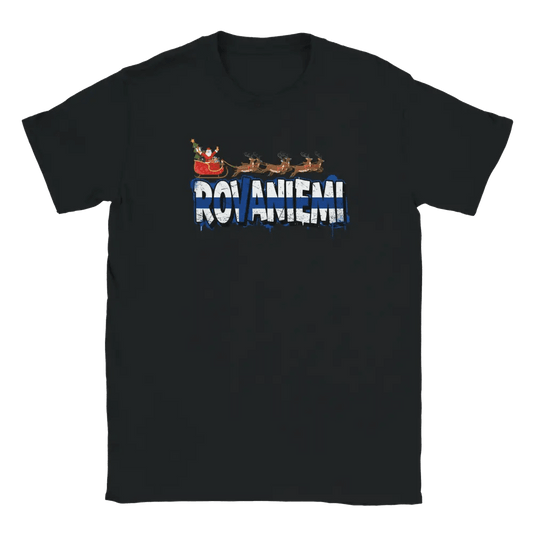 Rovaniemi Santa Sleigh - T-shirt - Rather Be In Finland
