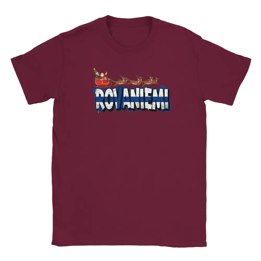 Rovaniemi Santa Sleigh - T-shirt - Rather Be In Finland