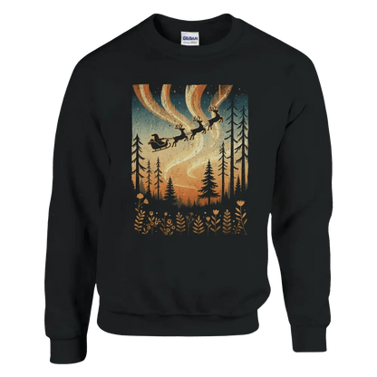 Santa & Northern Lights Finland - Sweatshirt - Rather Be In Finland