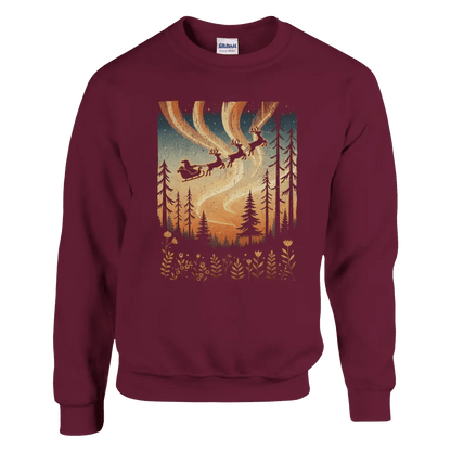 Santa & Northern Lights Finland - Sweatshirt - Rather Be In Finland