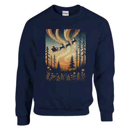 Santa & Northern Lights Finland - Sweatshirt - Rather Be In Finland