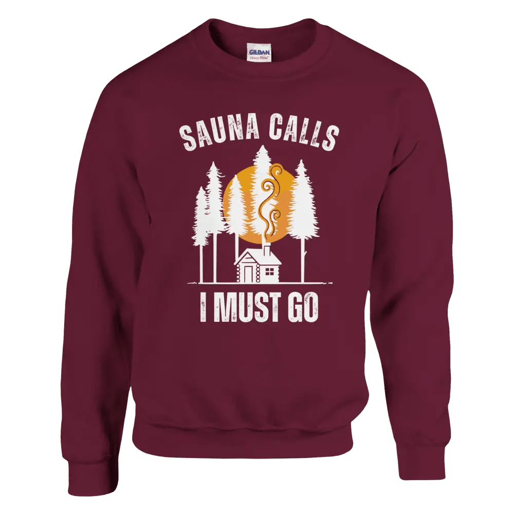 Sauna Calls - I Must Go - Sweatshirt - Rather Be In Finland