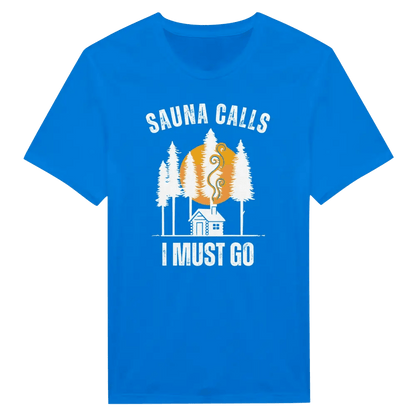 Sauna Calls - I Must Go - T-shirt - Rather Be In Finland